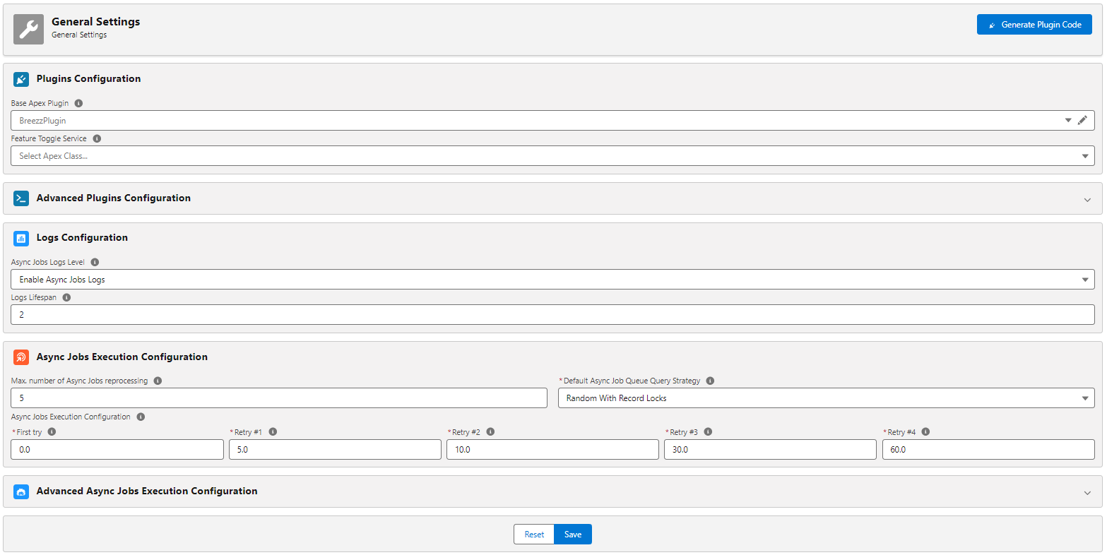 General Settings