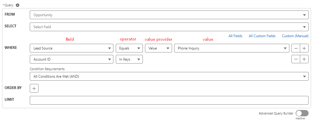 Advanced Query Builder