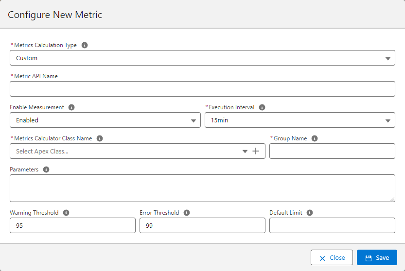 Metrics New