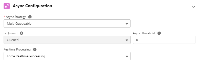 Step Async Configuration