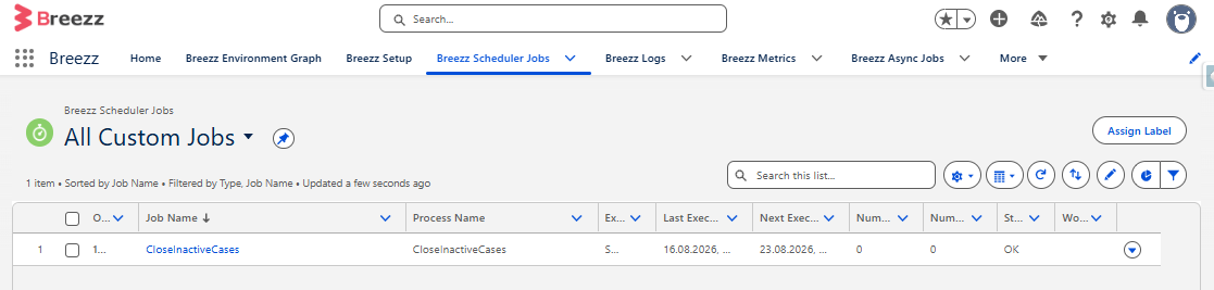 CloseInactiveCases Record