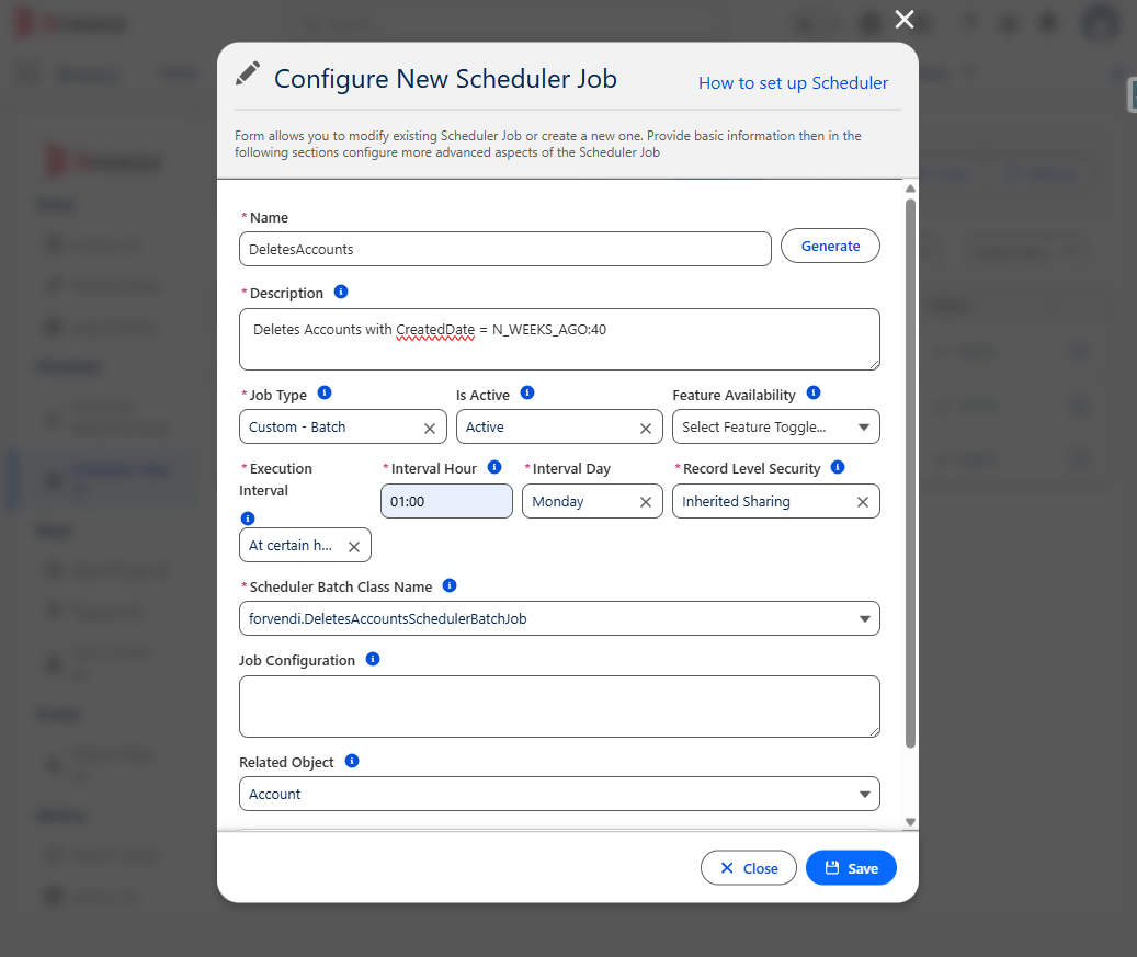 Config Scheduler