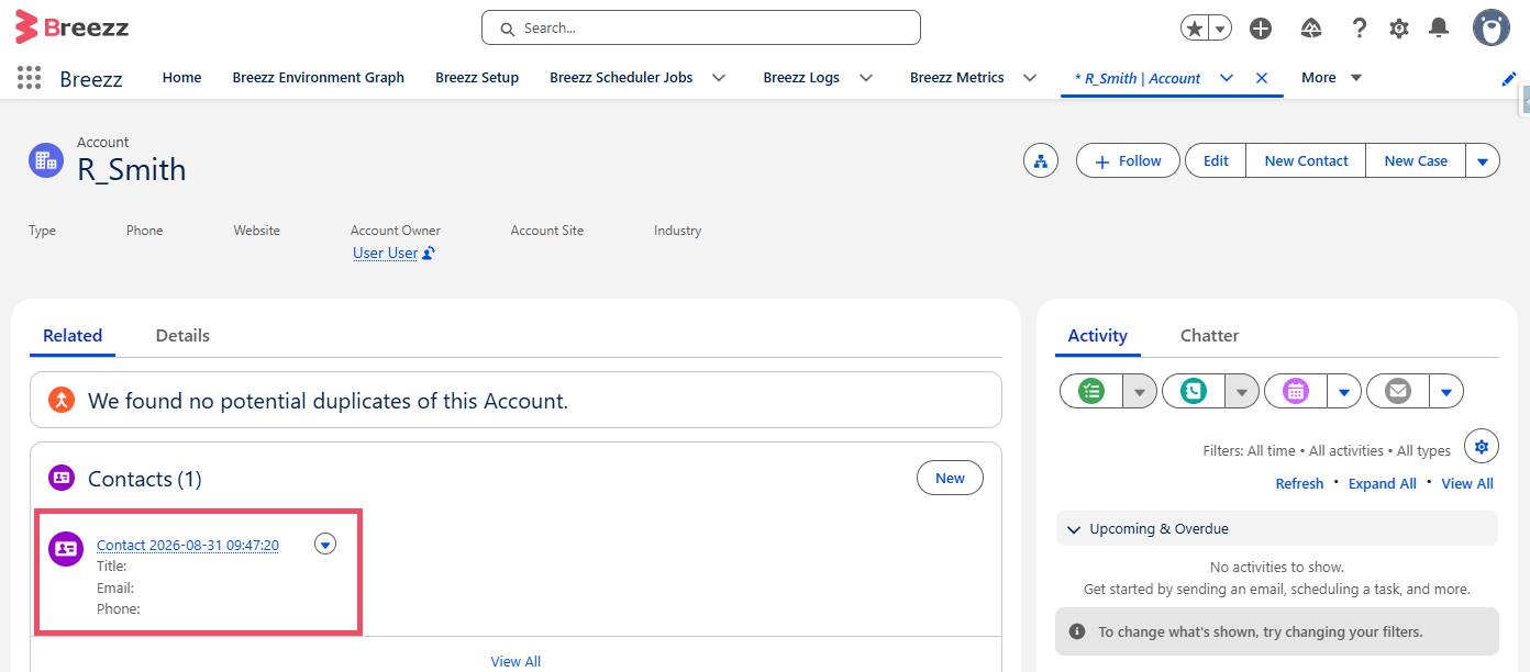 Account Information
