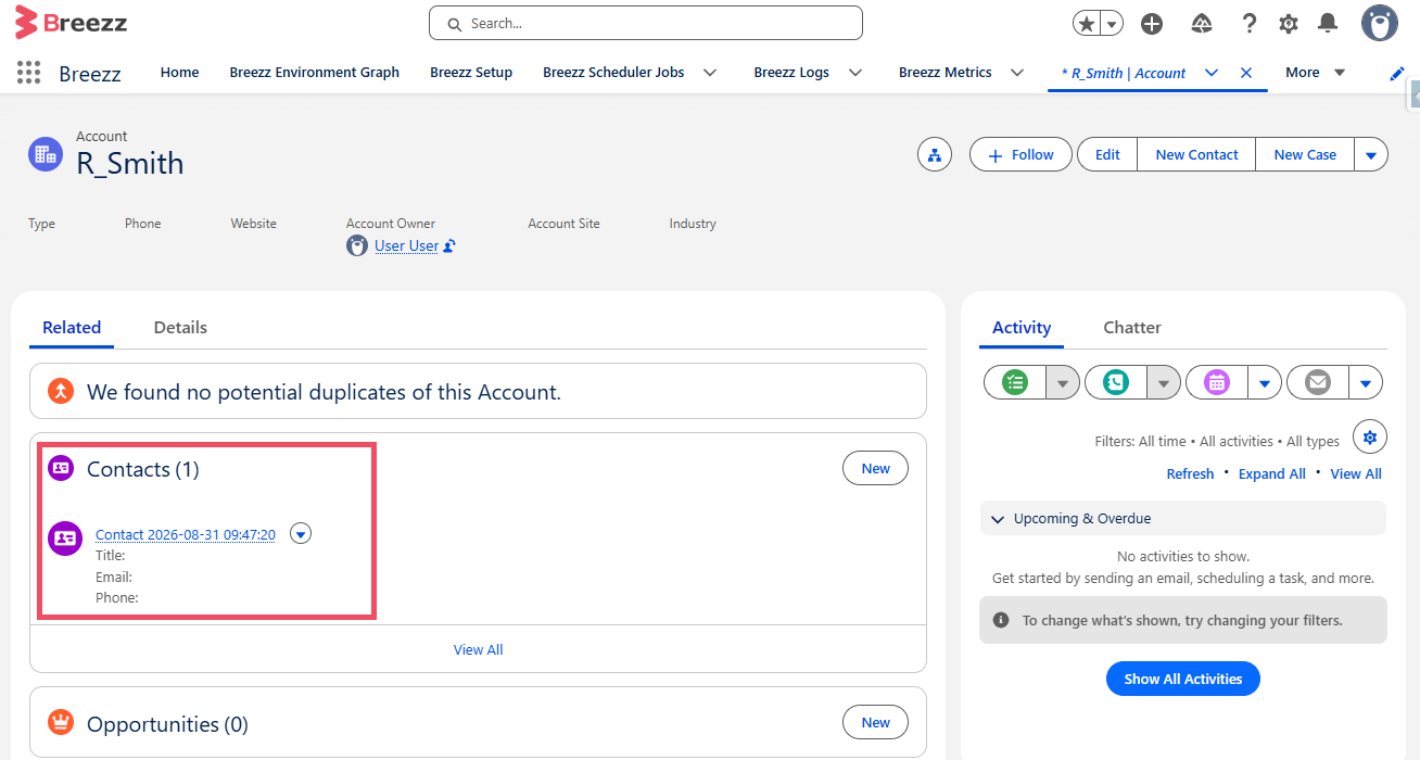 Account Information