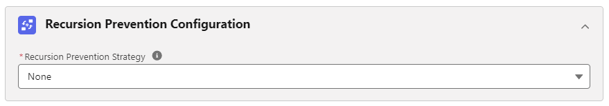 Recursion Prevention Configuration